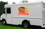 Sausage Die Cut Decal
