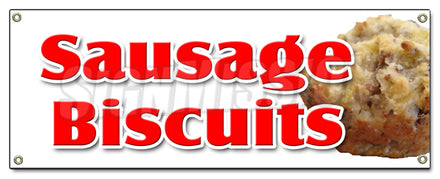 Sausage Biscuits Banner