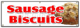 Sausage Biscuits Banner