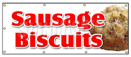 Sausage Biscuits Banner