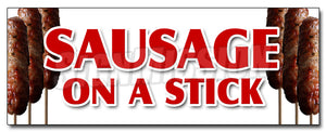 Sausage On A Stick Decal