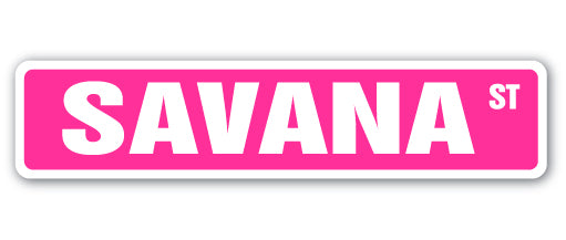 Savana Street Vinyl Decal Sticker