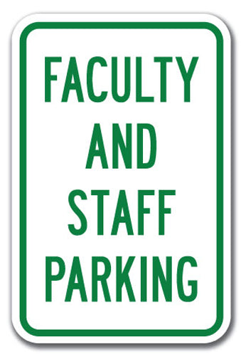 Faculty And Staff Parking