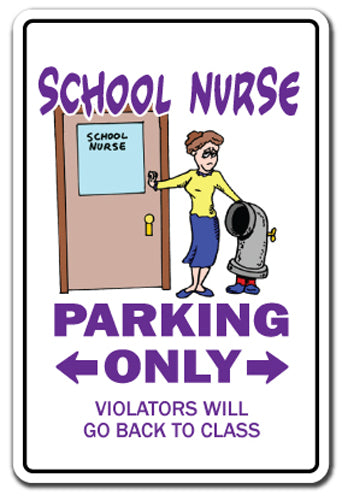 School Nurse Vinyl Decal Sticker