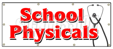 School Physicals Banner