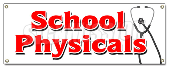 School Physicals Banner