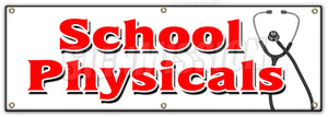 School Physicals Banner