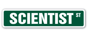 Scientist Street Vinyl Decal Sticker