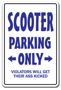 Scooter Street Vinyl Decal Sticker