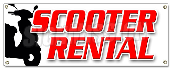 Scooter Rental Banner