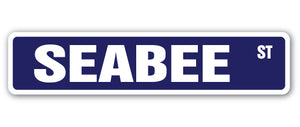 SEABEE Street Sign