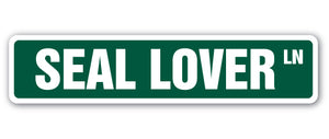 Seal Lover Street Vinyl Decal Sticker