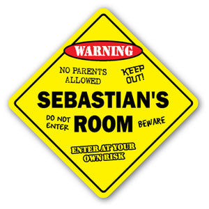 Sebastian's Room Vinyl Decal Sticker