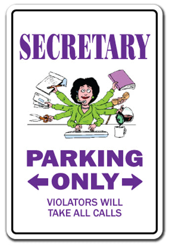 Secretary Vinyl Decal Sticker