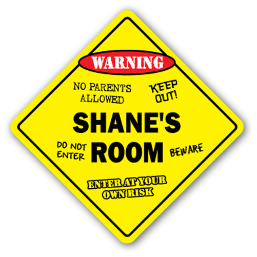 Shane's Room Vinyl Decal Sticker