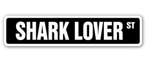 Shark Lover Street Vinyl Decal Sticker