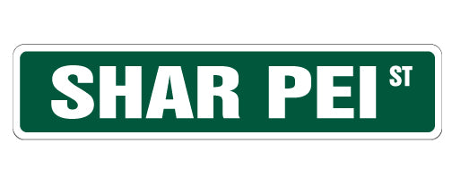 SHAR PEI Street Sign