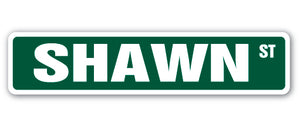 Shawn Street Vinyl Decal Sticker