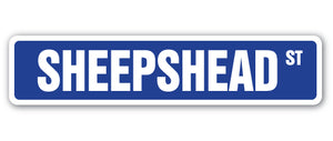 Sheepshead Street Vinyl Decal Sticker
