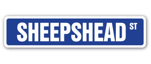 SHEEPSHEAD Street Sign