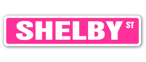Shelby Street Vinyl Decal Sticker