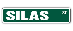 Silas Street Vinyl Decal Sticker