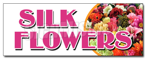 Silk Flowers Decal