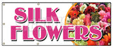 Silk Flowers Banner