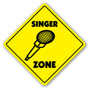 Singer Zone Vinyl Decal Sticker