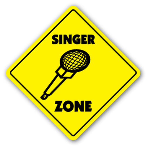 Singer Zone Vinyl Decal Sticker