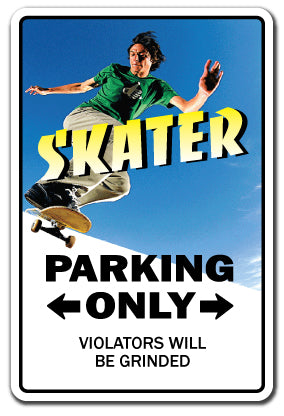 SKATER Sign