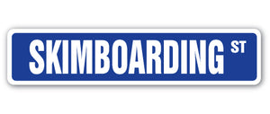 Skimboarding Street Vinyl Decal Sticker