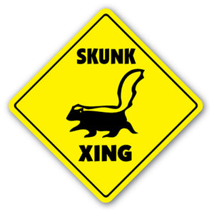 Skunk Street Vinyl Decal Sticker