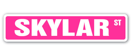Skylar Street Vinyl Decal Sticker