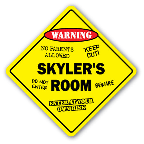 Skyler's Room Vinyl Decal Sticker