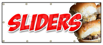 Sliders Mini Burger Banner