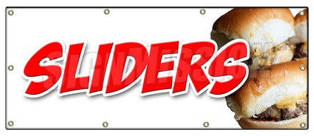 Sliders Mini Burger Banner