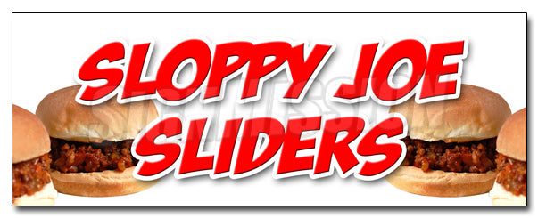Sloppy Joe Sliders Decal