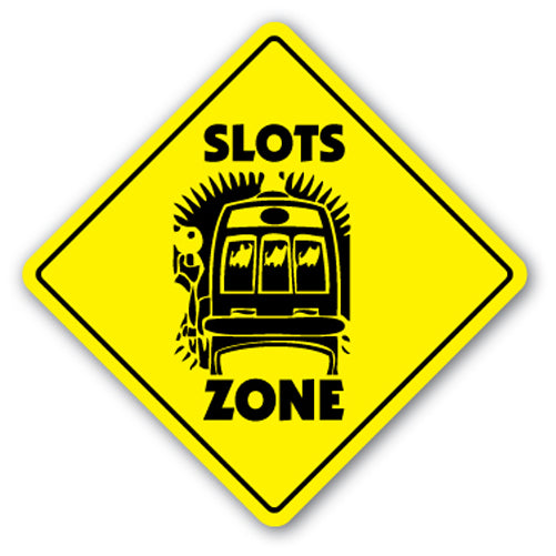 Slot Machine Zone Vinyl Decal Sticker