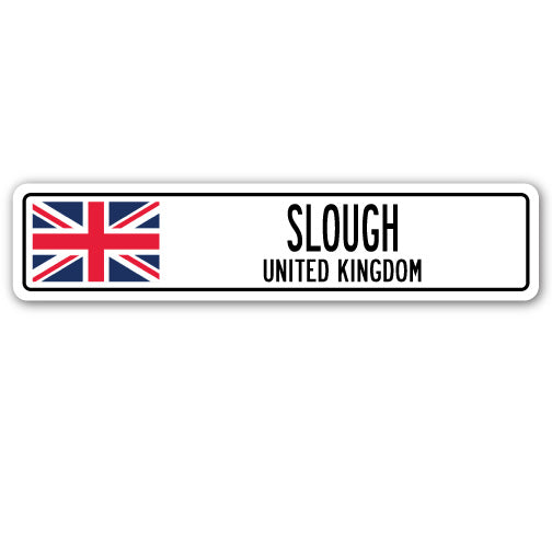 SLOUGH, UNITED KINGDOM Street Sign