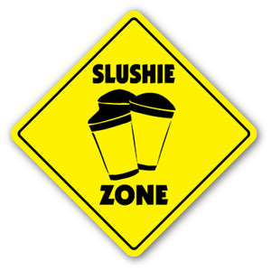 Slushie Zone Vinyl Decal Sticker