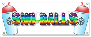 Sno-Balls Banner