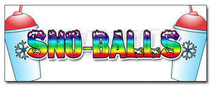 Sno-Balls Decal