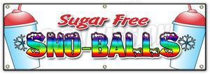Sno-Balls Sugar Free Banner