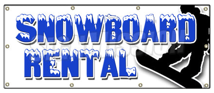 Snowboard Rental Banner