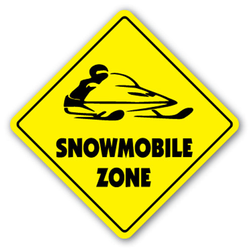 Snowmobile Street Vinyl Decal Sticker