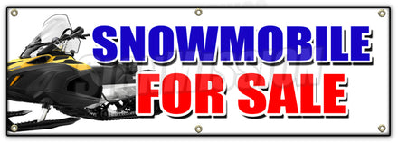 Snowmobile For Sale Banner