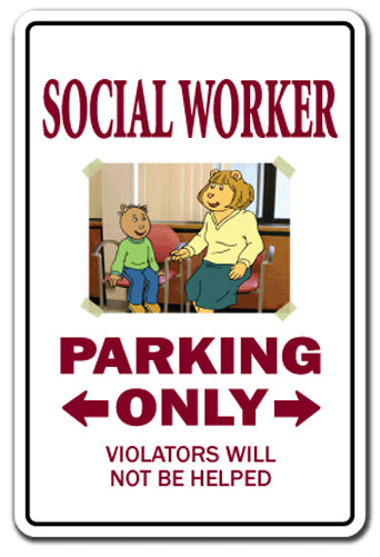 Social Worker Vinyl Decal Sticker