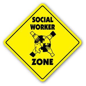 Social Worker Zone Vinyl Decal Sticker