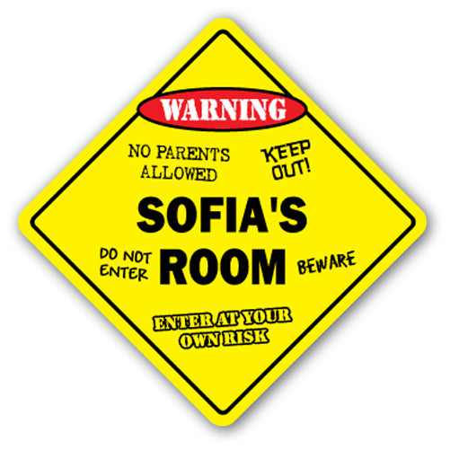 Sofia's Room Vinyl Decal Sticker